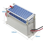 DC 12V 10G Sterilization Disinfection Odor Removal High Temperature Ceramic Plate Integrated Ozone Generator, DC 12V 10G