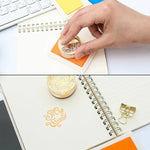 Hot Chic Child Craft Oil Based DIY InkPad Rubber Stamps 15 Colors, Inkpad 4