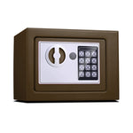 17E Home Mini Electronic Security Lock Box Wall Cabinet Safety Box without Coin-operated Function