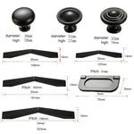 1052-64 Simple Cabinet Door Handle Drawer Wardrobe Zinc Alloy Handle, 1052-64