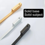 2049-128 Drawer Cabinet Door Aluminum Alloy Handle Straight Door Handle, 2049-128 (Black), 2049-128 (White)