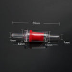10 PCS Inline Check Valves for Fish Tank Air Pump, Interface: 4mm, 4mm