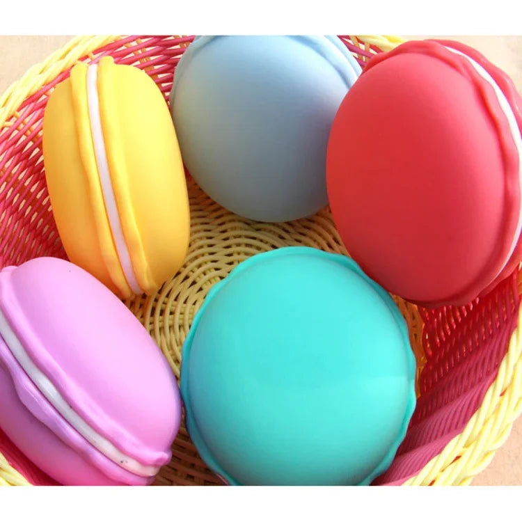 2pcs Lovely Macaron Style Ornaments Box Portable Storage Box Random Color Delivery, Macaron
