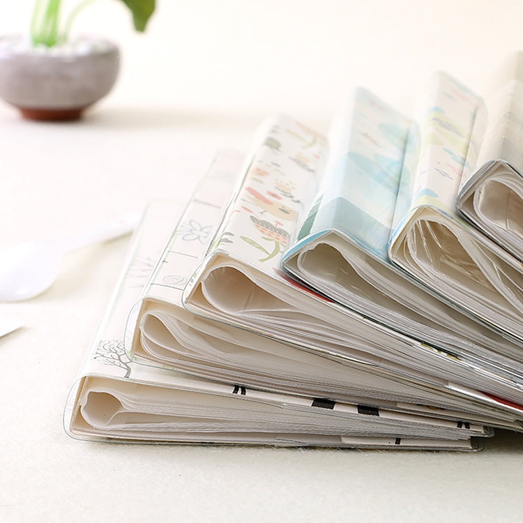 3 inch DIY Creativity Insert Type Mini Exquisite Photo Album, Many Trees Dry Pattern, Forest Deer Pattern, Iron Tower Pattern, Little Swallow Pattern, Baymax Pattern, Four Leaf Clover Pattern