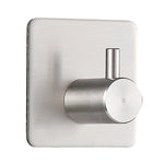 Stainless Steel Cylinder Hanger Bathroom Non-perforated Storage Clothes Hook, Size:14mm