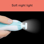 6 in 1 Baby Nail Clipper Trimmer Manicure Electric Grinding Device Tool Kit
