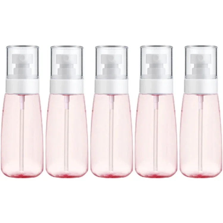 10 PCS Portable Refillable Plastic Fine Mist Perfume Spray Bottle Transparent Empty Spray Sprayer Bottle, 100ml, 100ml