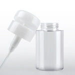 Portable Liquid Push Down Pump Dispenser Bottle Empty Plastic Bottle Container, 150ml, 150ml