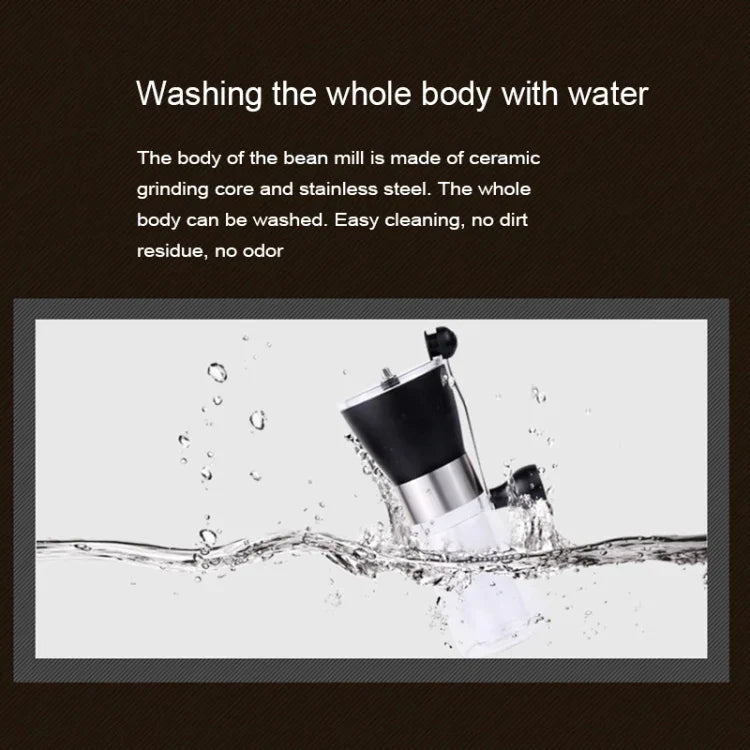 Portable Conical Burr Mill Manual Spice Herbs Hand Grinding Machine Coffee Grinder, Capacity: 20g, Capacity: 20g