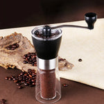 Portable Conical Burr Mill Manual Spice Herbs Hand Grinding Machine Coffee Grinder, Capacity: 36g, Portable Conical