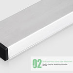 Kitchen Free Punching Wall-mounted 304 Stainless Steel Magnetic Knife Holder, Size:31x4x1.5cm, Size:31x4x1.5cm