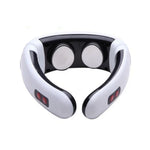 Household Electric Pulse Shock Neck Massager Intelligent Body Massager, Battery Powered (Not Include Battery), Old Battery Power