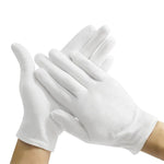 12 Pairs Pure Cotton Working Gloves, Thickened， Size：Free Size, Thickened， Size：Free Size