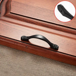 4041-64 Simple Archaistic Zinc Alloy Handle for Cabinet Wardrobe Drawer Door, Hole Spacing: 64mm, 4041-64
