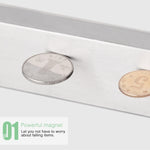 Kitchen Free Punching Wall-mounted 304 Stainless Steel Magnetic Knife Holder, Size:41x4x1.5cm, Size:41x4x1.5cm