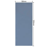 10pcs Grit 400 Wet And Dry Polishing Grinding Sandpaper，Size: 23 x 9cm, Grit 400