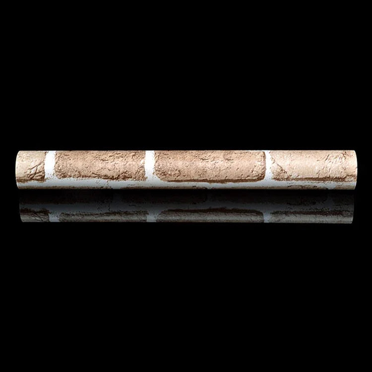 Retro Brick Creative 3D Stone Brick Decoration Wallpaper Stickers Bedroom Living Room Wall Waterproof Wallpaper Roll, Size: 45 x 1000cm, Retro brick