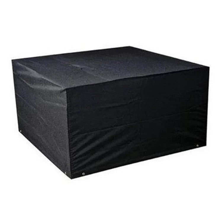 Anti-UV Waterproof Dust-proof 210D Oxford Cloth Folding Table Chairs Protective Cover Outdoor Furniture Set Cover, Size: 213*132*74cm(Black), Size: 213*132*74cm