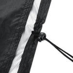 Anti-UV Waterproof Dust-proof 210D Oxford Cloth Folding Table Chairs Protective Cover Outdoor Furniture Set Cover, Size: 250*250*90cm(Black), Size: 250*250*90cm