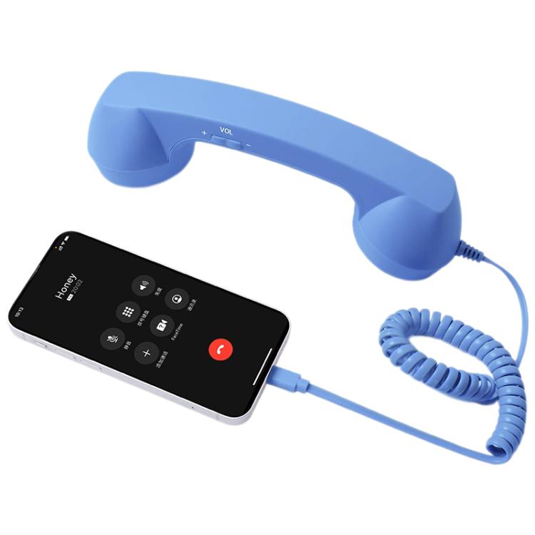 Type-C Plug Mic Retro Telephone Anti-radiation Cell Phone Handset Receiver, Type-C