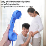 Type-C Plug Mic Retro Telephone Anti-radiation Cell Phone Handset Receiver, Type-C