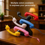 Type-C Plug Mic Retro Telephone Anti-radiation Cell Phone Handset Receiver, Type-C