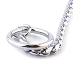 Pet Collars Pet Neck Strap Dog Neckband Snake Chain Dog Chain  Solid  Metal Chain Dog Collar，Length:65cm, 65cm