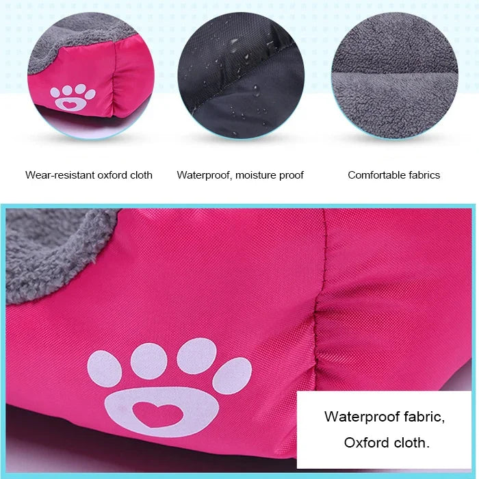 Animal Grain Four Seasons Genuine Warm Pet Dog Kennel Mat, Size: M, 54×42×12cm, Size: M, 54×42×12cm