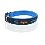 Pet Dogs Polyester Reflective Breathable Pets Collar Traction Lead Leash, Size: M, 2.5*42*47cm, Size: M, 2.5*42*47cm