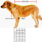 Pet Dogs Polyester Reflective Breathable Pets Collar Traction Lead Leash, Size: M, 2.5*42*47cm, Size: M, 2.5*42*47cm