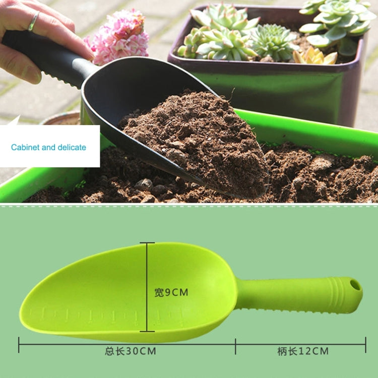 Plastic Soil Shovel Spoon Teaspoons Plastic Shovel Garden Tools Bucket Shovel Potted Cultivation Cylinder Mini Fleshy Plant Soil Spade Shovel, Random Color Delivery, Plastic Soil Shovel Spoon