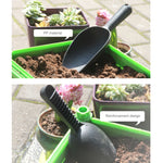 Plastic Soil Shovel Spoon Teaspoons Plastic Shovel Garden Tools Bucket Shovel Potted Cultivation Cylinder Mini Fleshy Plant Soil Spade Shovel, Random Color Delivery, Plastic Soil Shovel Spoon