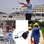 Portable Mini Waist Fan Cooling Fan USB Skin Cooler
