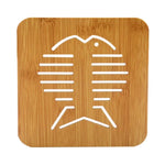 5pcs Cute Cartoon Kitchen Table Protect Wood Cup Pad Heat Insulation Coaster Mat, Random Style Delivery, Table Mats 2