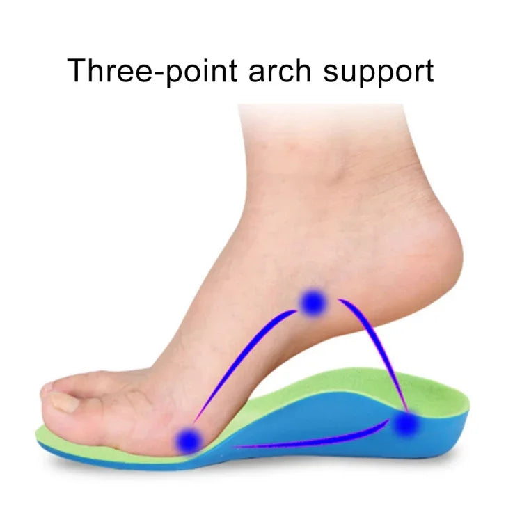 Children PU XO Leg Corrective Insole, Size: 16cm, Size: 16cm