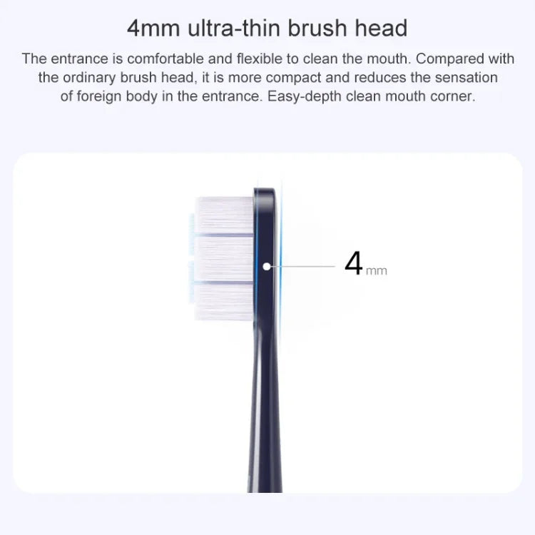 Xiaomi Mijia T700 IPX7 Sonic Electric Toothbrushes with LED Display, Toothbrushes