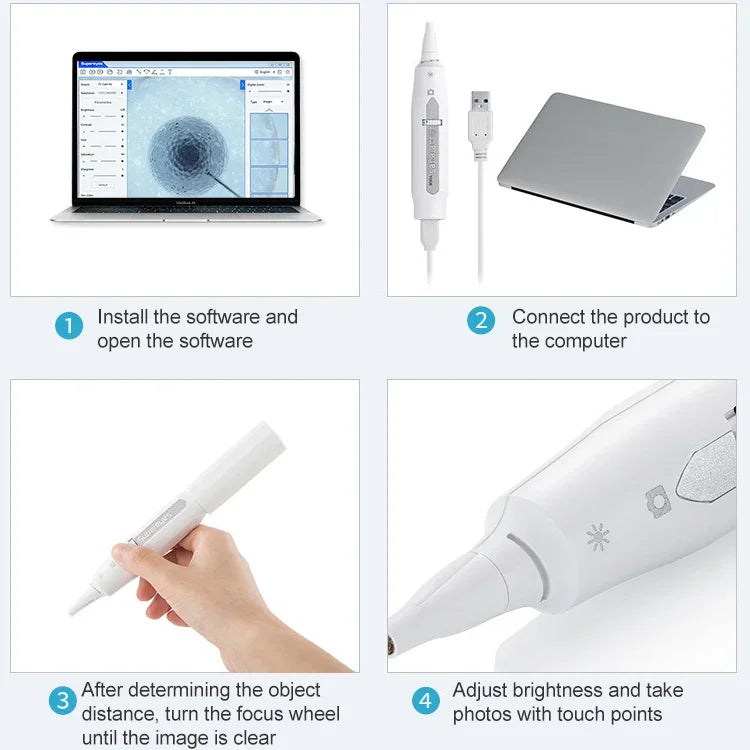 Supereyes Y008P Ear Nose Mouth Wireless Digital Electronic Endoscope, Y008P