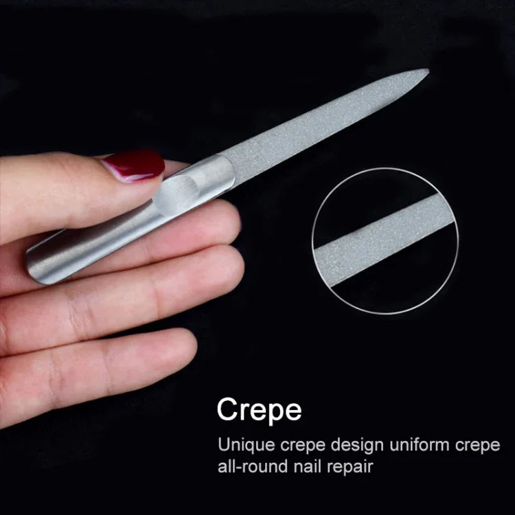 Stainless Steel Polished Nail File, Length : 95mm, Length : 95mm