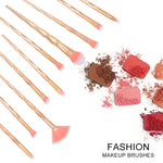20 in 1 Diamond Handle Eye Brush Multi-functional Makeup Brush, Pink+Blue Handle and Purple Brush, HCB9120A, HCB9120B, HCB9120C, HCB9120D, HCB9120E, HCB9120F, HCB9120G