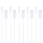 5 PCS HAWEEL 1m High Speed 8 pin to USB Sync and Charging Cable Kit for iPhone, iPad