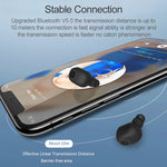 Q1 TWS Bluetooth 5.0 Binaural Stereo Wireless Sports Bluetooth Earphone