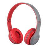 P47 Foldable Wireless Bluetooth Headphone with 3.5mm Audio Jack, Support MP3 / Call, P47 Green, P47 Black, P47 Blue, P47 Red, P47 White