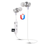 F17 Bluetooth 4.2 Hanging Neck Design Bluetooth Headset, Support Music Play & Switching & Volume Control & Answer