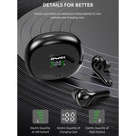 awei T15P Bluetooth V5.0 TWS Ture Wireless Sports LED Display Headset with Charging Case, T15P