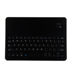 FT-1038E Detachable Bluetooth 3.0 Aluminum Alloy Keyboard + Lambskin Texture Leather Tablet Case for iPad Air / Air 2 / iPad Pro 9.7 inch, with Pen Slot / Water Repellent / Three-gear Angle Adjustment / Magnetic / Sleep Function, FT-1038E