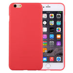 For iPhone 6 & 6s Solid Color TPU Protective Case Without Round Hole