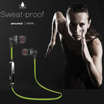 AWEI A990BL Wireless Sport Bluetooth Stereo Earphone with Wire Control + Mic, Support Handfree Call