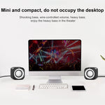 A1 Standard Version USB Wire-controlled Mini High Volume Wired Speaker, Cable Length: 1.1m, Standard Version
