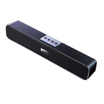 YINDIAO A36 Bluetooth 5.0 Smart Subwoofer Computer Wireless Bluetooth Speaker, Bluetooth Upgrade Version, Bluetooth Upgrade Version(Black)