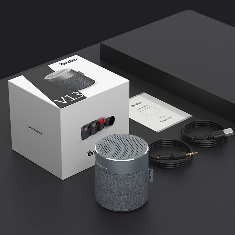 Oneder V13 Mini  Wireless Bluetooth Speaker, Support Hands-free & TF & FM & AUX